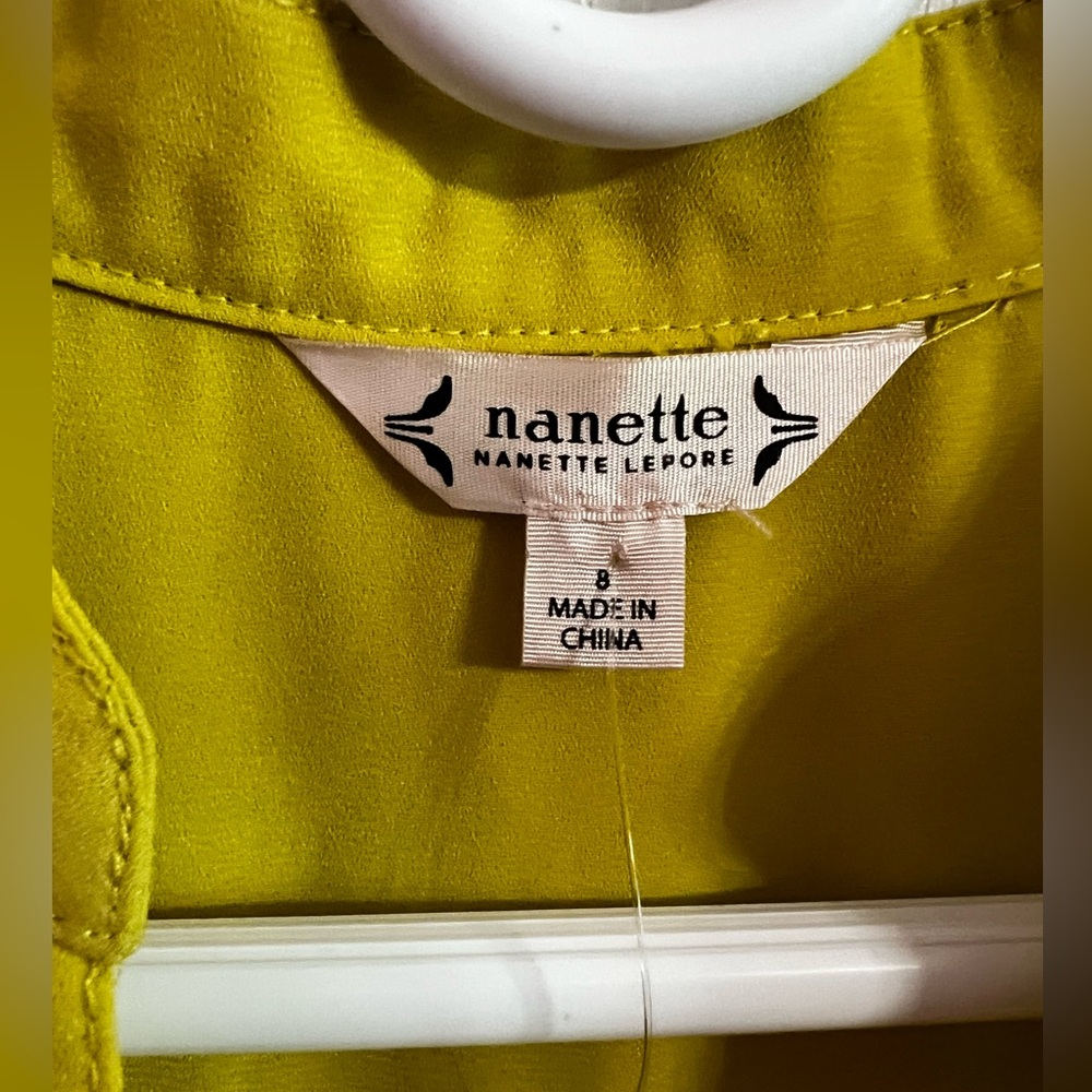 Nanette Lepore Lime Matcha dress size 8 - Picture 5 of 8
